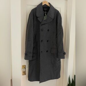*NEW* Men’s Italian Coat XXL - Charcoal Color